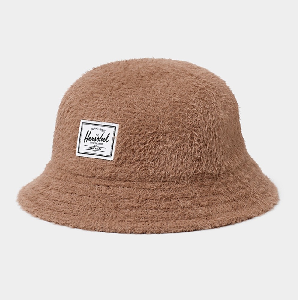 Herschel Supply Company Brown Fuzzy Hat